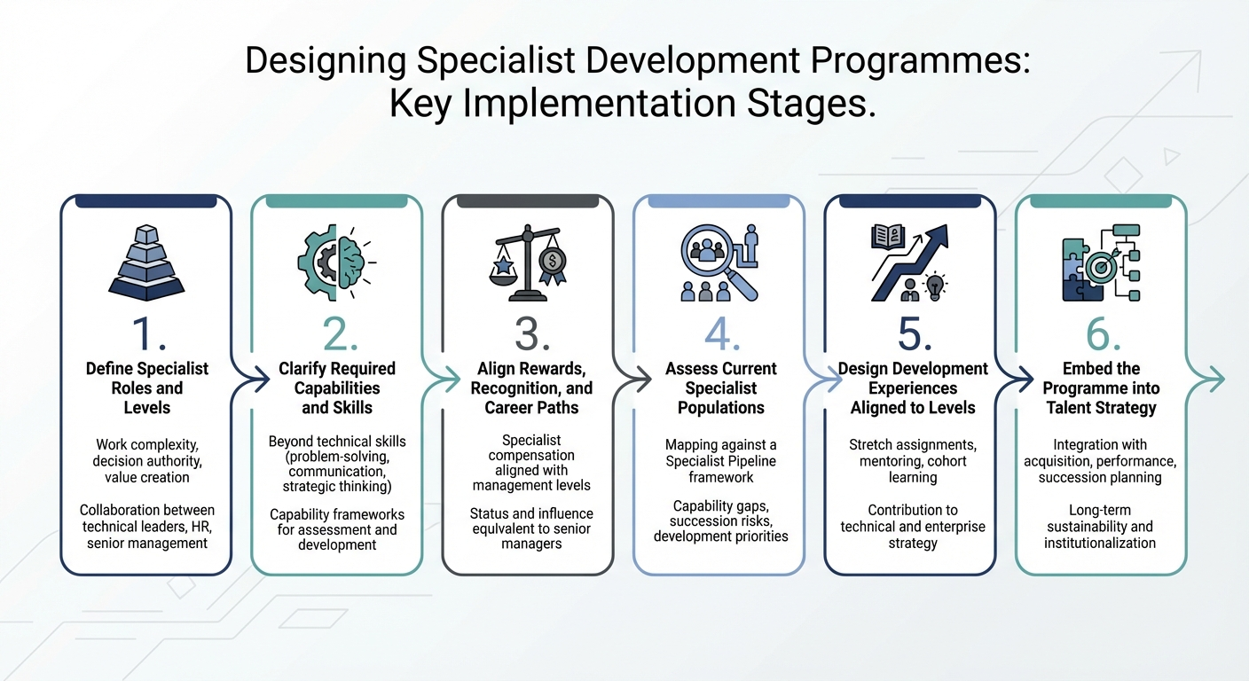 Designing Specialist Development Programmes