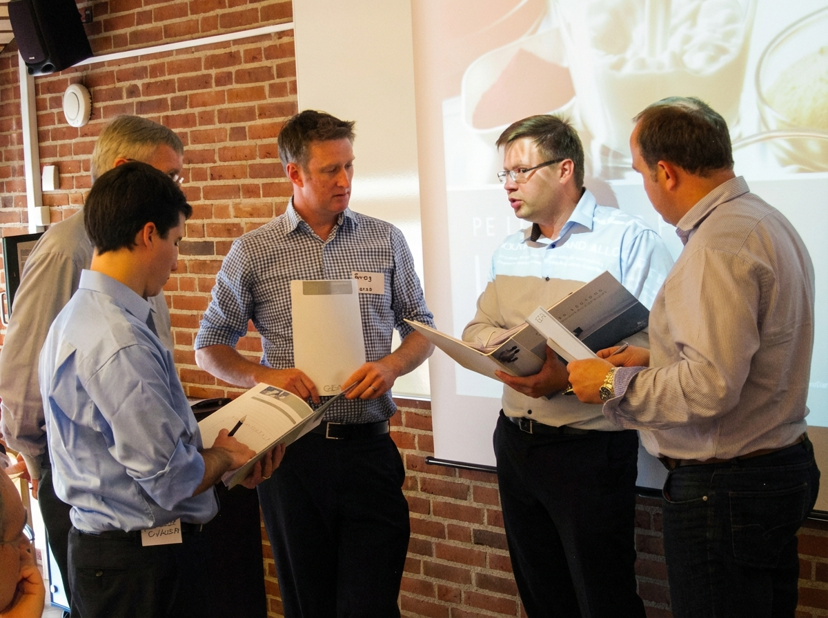 Romans Holomjovs leading a talent development seminar