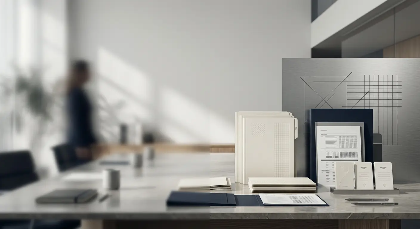 A boardroom scene transitions from vague intuition to clear, structured evidence, symbolizing evidence-based talent decisions